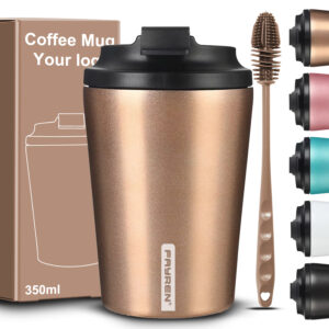 Insulated Travel Coffee Mug Reusable Coffee Tumbler Cup H390